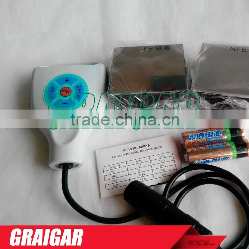 AT-280 Coating Thickness Gauge Meter Portable Palm-size Wholeness Amphibious Type Without Damage