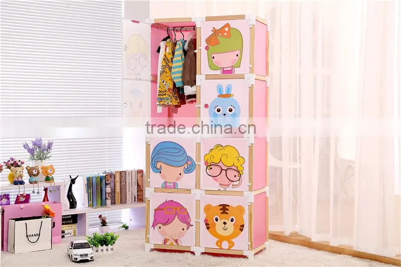 2015 hot sales cheap baby small wardrobes for small bedrooms