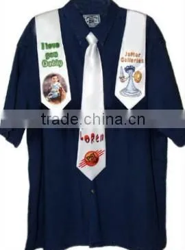 Fashionable Sublimation blank tie, DIY necktie