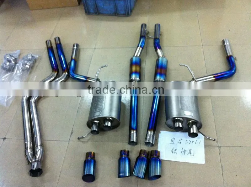 titanium exhaust for BMW 535LI F18