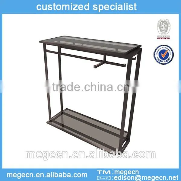 decorative retail hanging display shelves