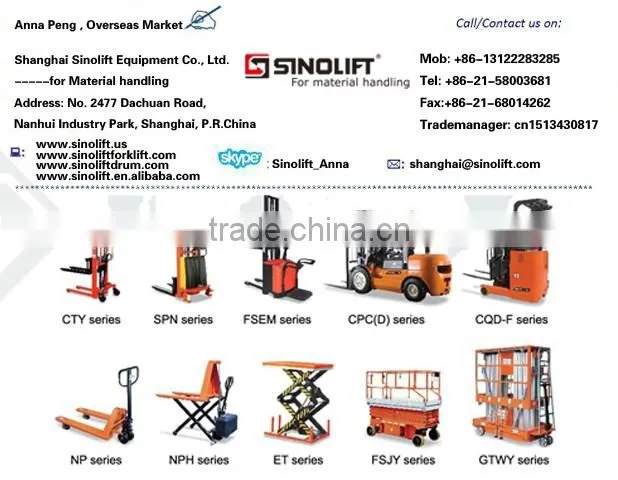 2015 New Sinolift NK Series Forklift Access Maintenance Work Platform for Sale