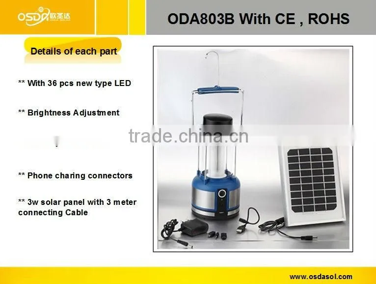 ODA-803B lantern green solar FOR home system