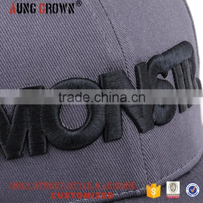 6 panel embroidery baseball cap custom logo