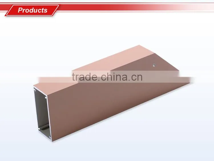 2015 Foshan China OEM 6063 t5 aluminium profiles with different processing ways