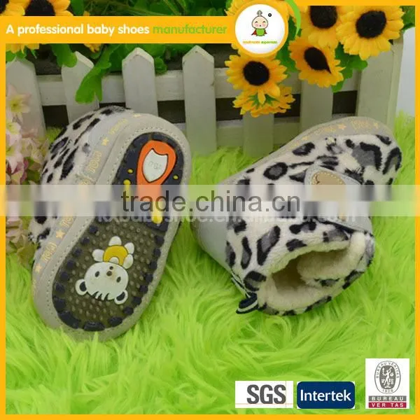 New arrival winter warm baby shoes 2016 hot sale high quality soft baby winter shoes