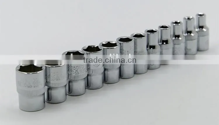 Socket Wrench Set Case 33pcs 6.3mm hand operate tools