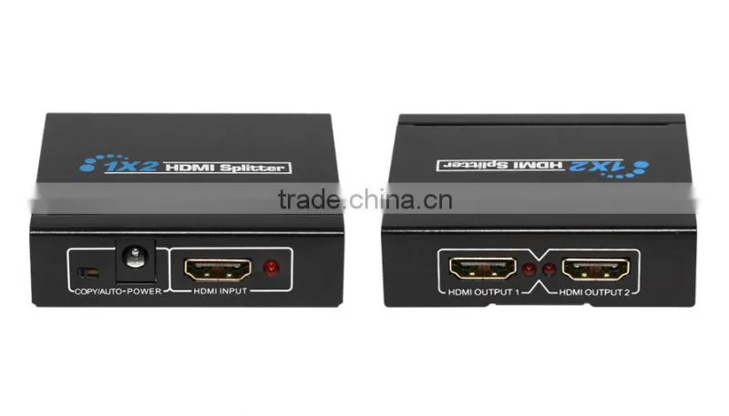 Splitter HDMI 2 ports, HDMI 1.4, 4K*2K with EDID