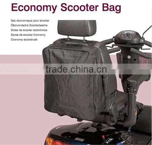 Topmedi1xLarge Storage Waterproof 22L Adjustable Strap Buckles Scooter&Wheelchair Bag Wheelchair Accessories for Elderly