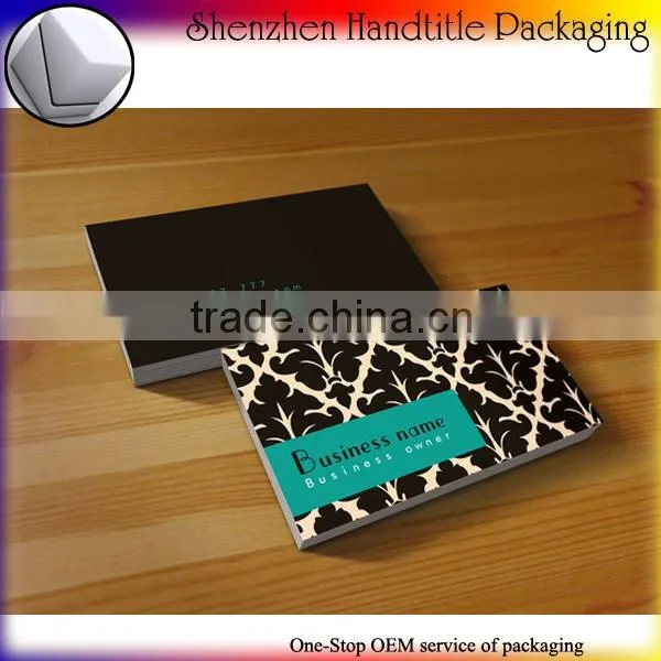 elegant gold edge business card hot stamping