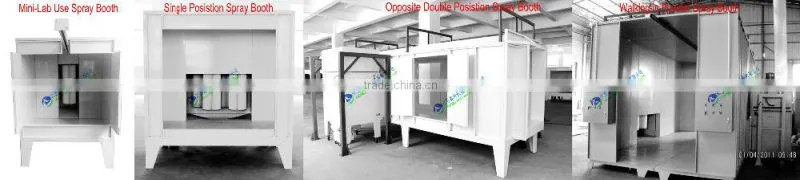 Automatic PP Powder Coating Spray Booth