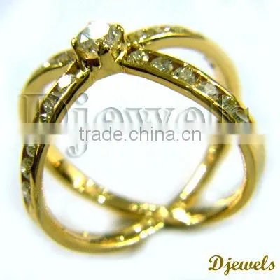 Diamond Gold Rings, Ladies Wedding Rings, Diamond Jewelry