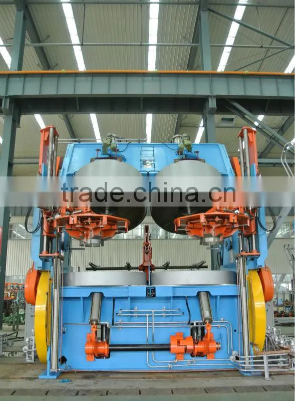 Tire curing press