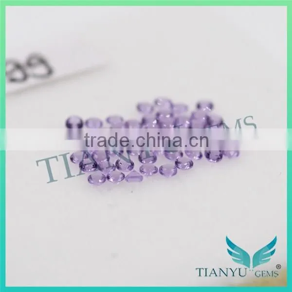 Loose Artificial gems stone #A2299 Round Brilliant Cut Nano Sital Gemstone for Jewellery Price
