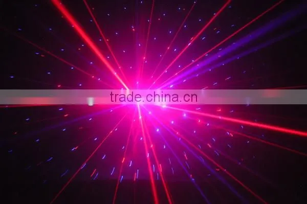 Mini 200mW RB Fireworks Laser Lighting For Disco DJ Club Home Party