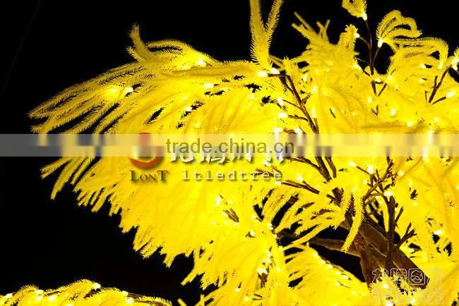 LED bristlegrass light tree,New design artificial led tree light