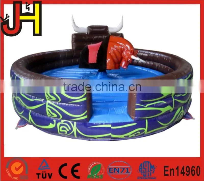 3 In 1 Attractive Game Inflatable Simulator Mechanical Rodeo Bull Price For Sale