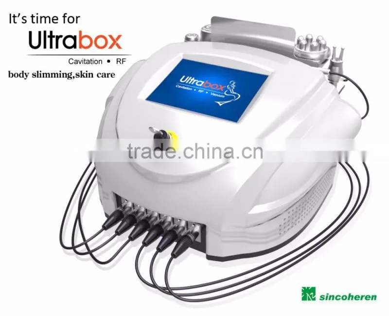 Beijing Sincoheren SUS-D Ultrabox 6 in 1 ultrasonic cavitation rf slimming machine