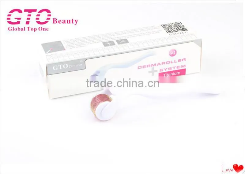 540 titanium needle derma roller skin face beauty roller