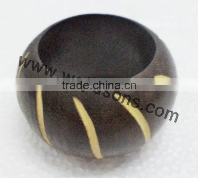 Nickel plated napkin ring and Deer shape napkin ring for weddings used