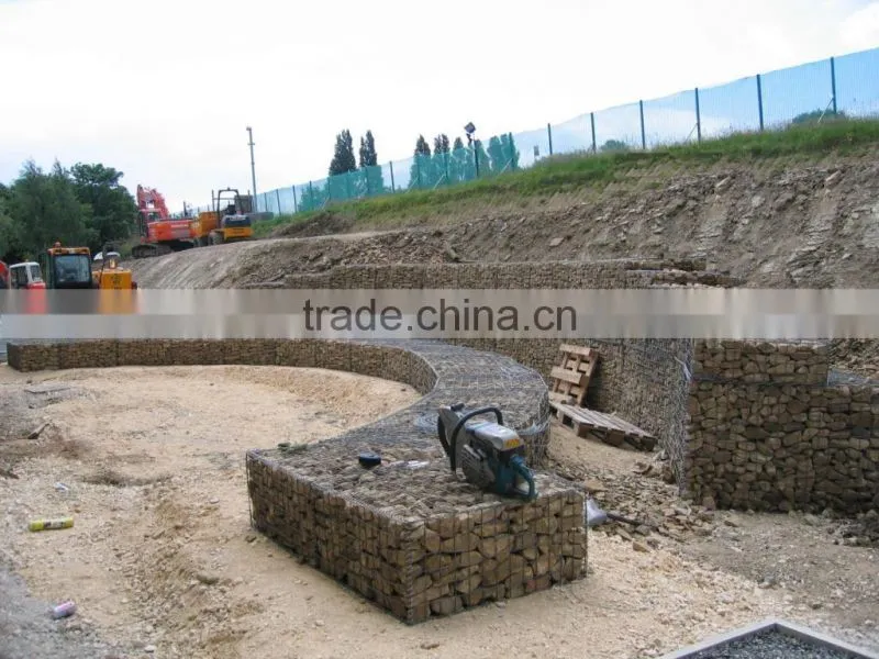 Hot Dipped Galvanized Gabion Baskets