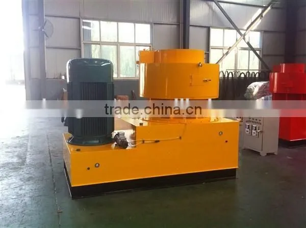 hot sales double vertical ring-die biomass fuel pellet mill machine