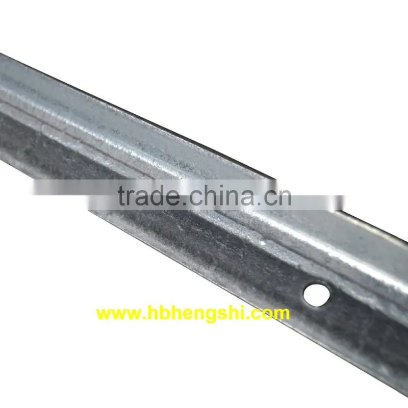 Hot dipped galvanized grassland post Professional Supplier