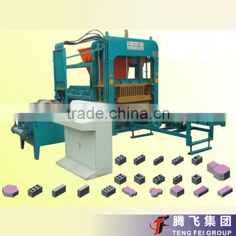 QT6-15B table and mould vibrate block making machine