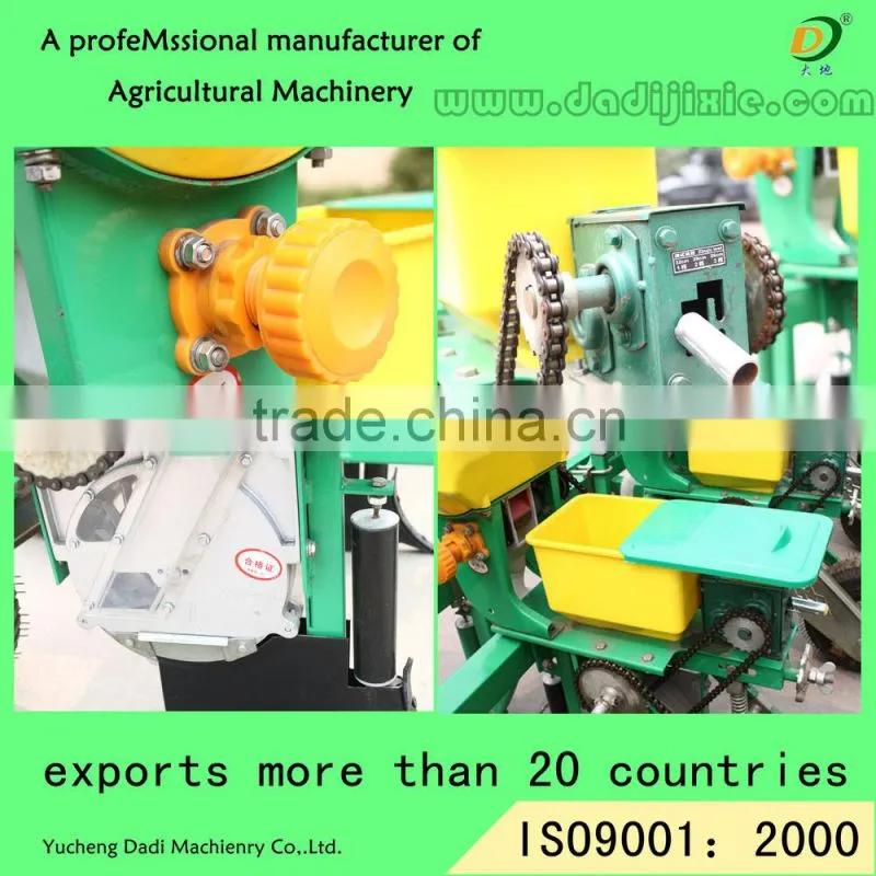 Hot selling corn seeder for walking tractor/ no-tillage and fertilize corn seeder