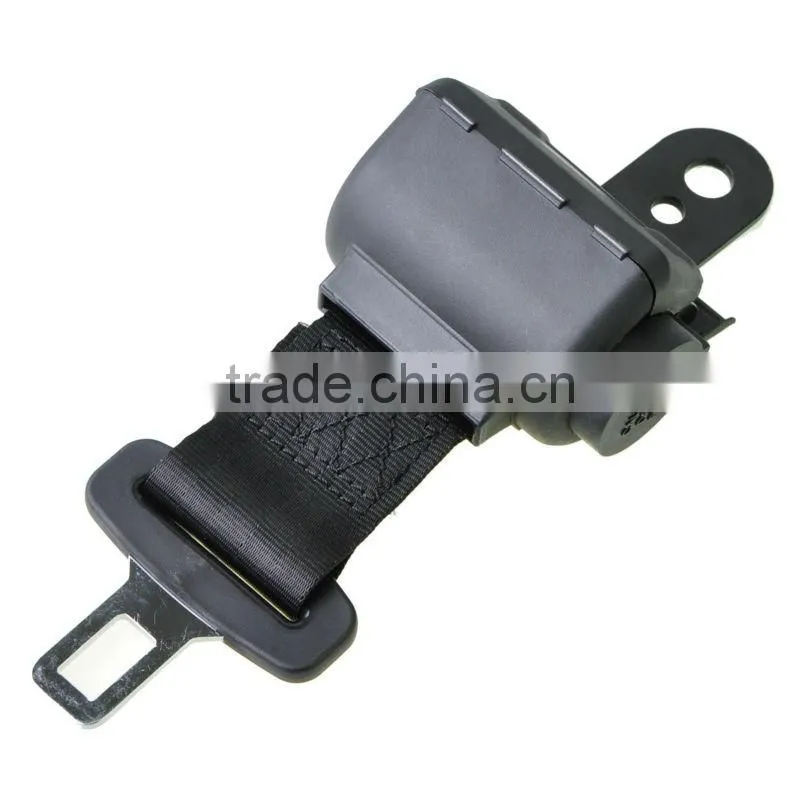 110cm 43" Black Universal 2 Two Point Retractable Car Auto Seat safe Belt