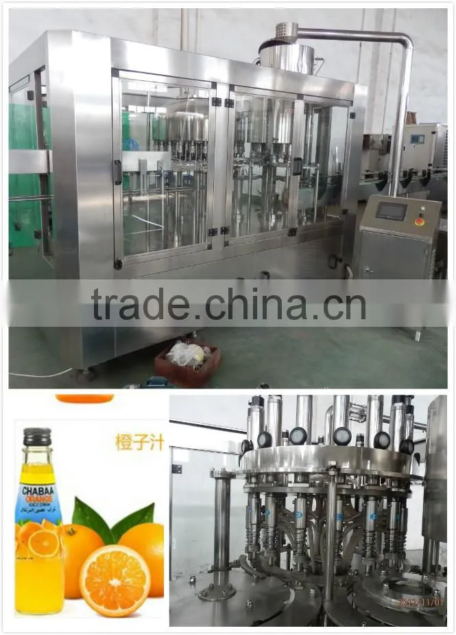automatic fruit juce hot filling machine /equipment/line