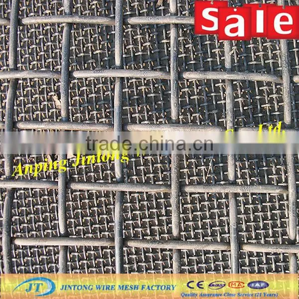 Galvanized crimped wire msh/ metal wire mesh (21 years oversea sale )