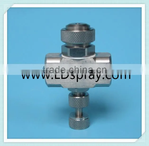 Adjustable siphon JN type stainless steel air water atomizer nozzles