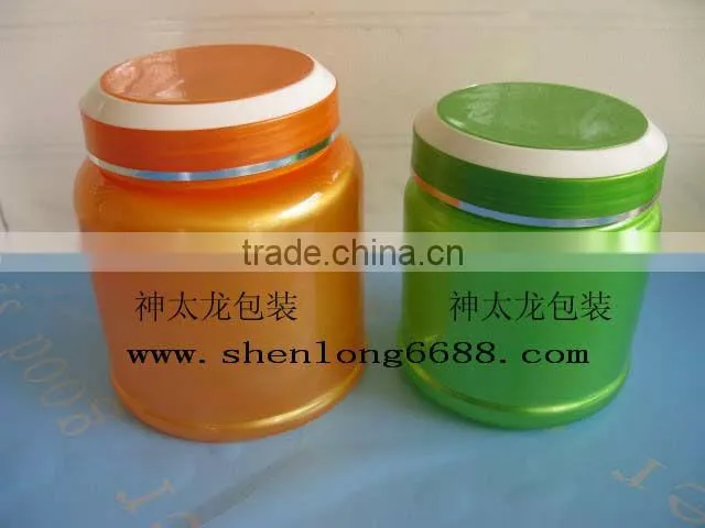 PET 500ml cosmetic cream jar