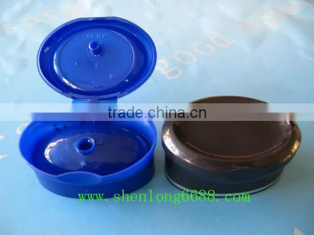 Shampoo cap for lotion plastic bottles