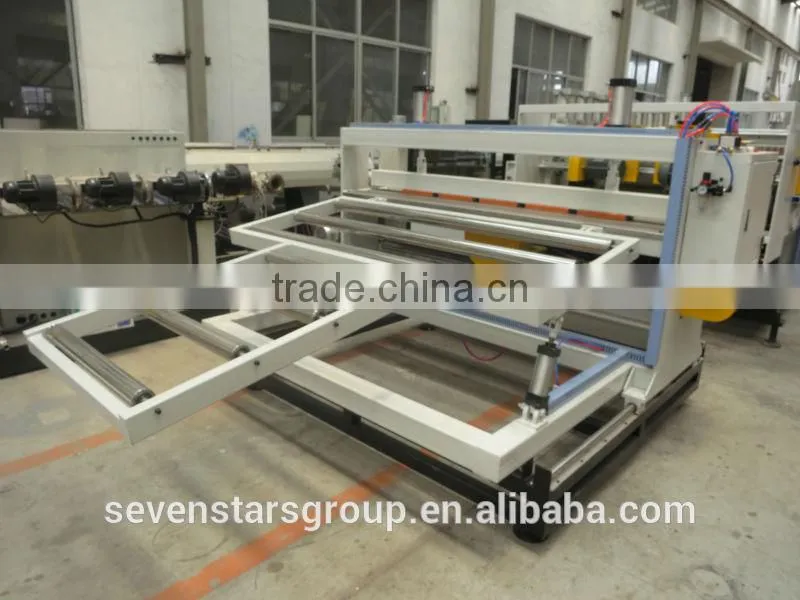 automatic pvc foam board making machine/pvc foam plate making machine