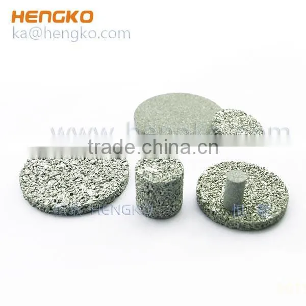 sintered SS stainless steel porous disc for infiltration instrument