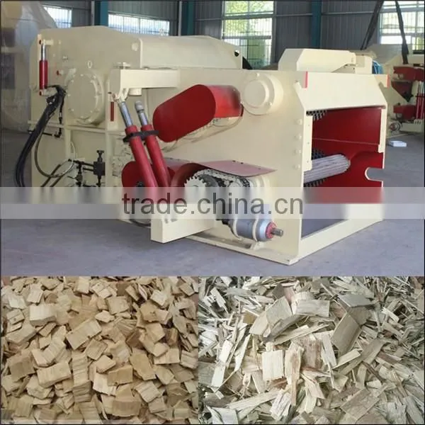 Industrial Mobile Wood Chipper/wood crusher machine with 4 Wheels