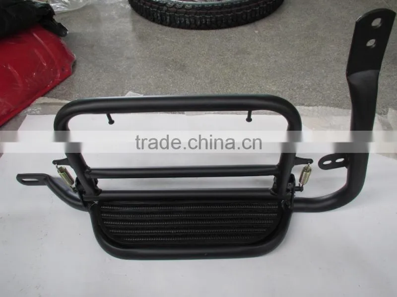 Guangzhou motorcycle spare parts quality assured rear luggage carrier
