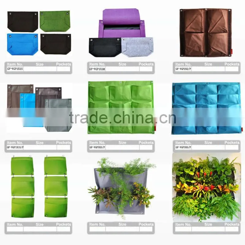 Green Field Living Walls Pockets Planter for Small Spaces