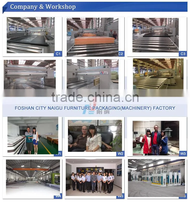 mattress used film packaging machine