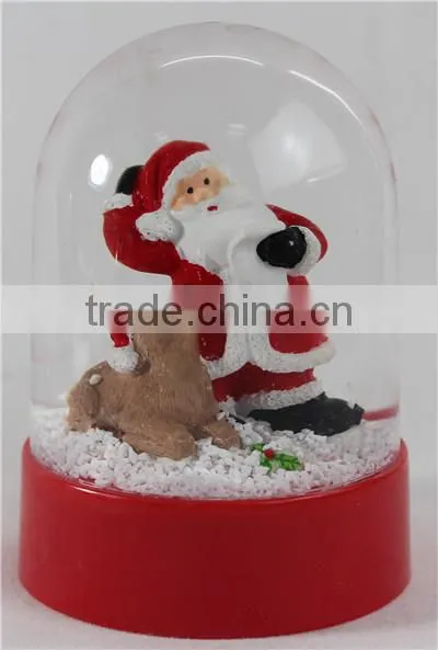 Custom Plastic snow globe