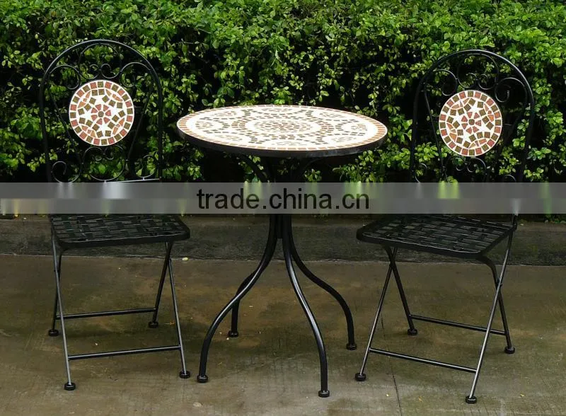 Patio table and chair set