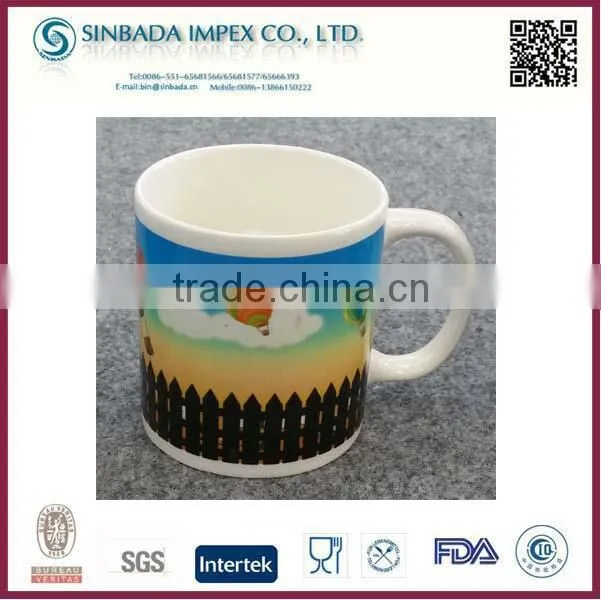 Ceramic Coffee Mug With Heat Transfer Printing