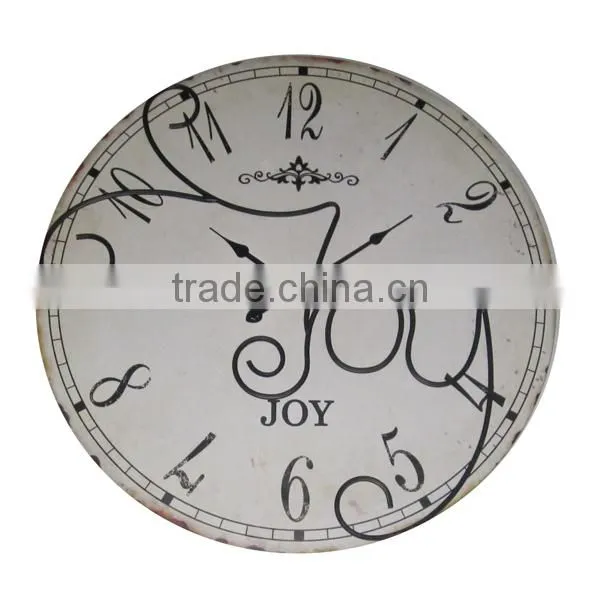 Vintage Big Wooden Carved Wall Clock Wholesale