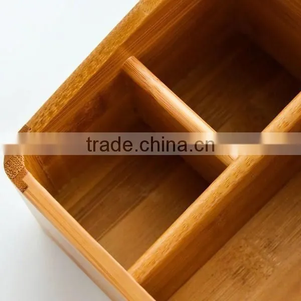 2017 Natural bamboo storage box, bamboo display wood box for storage, bamboo show box