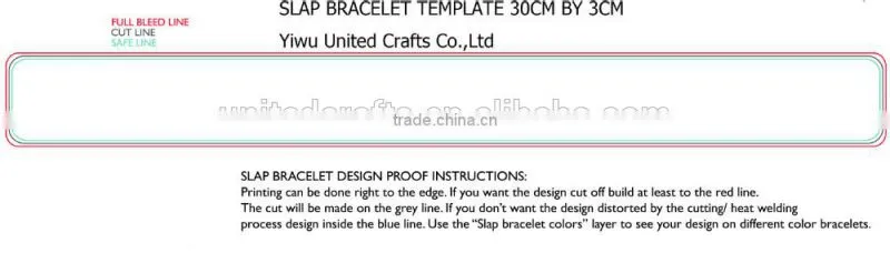 High Visibility Slapwrap Reflective Bands/wrist band