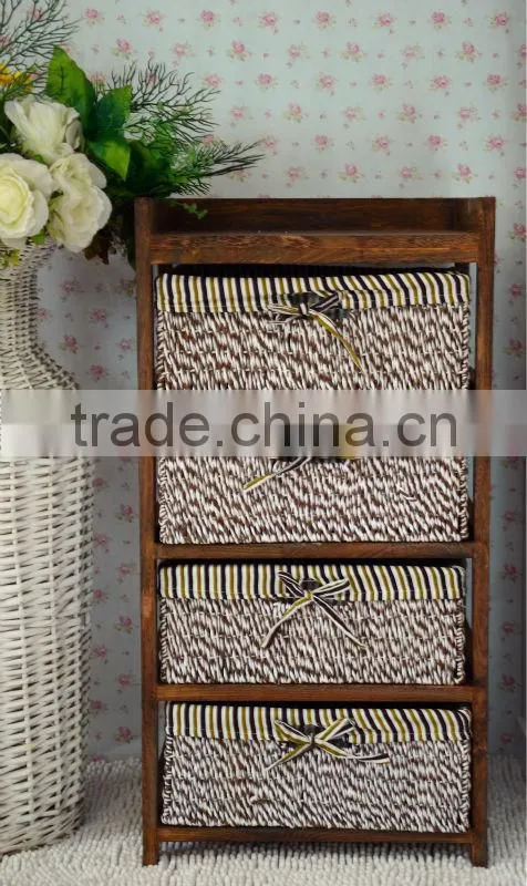 Wholesale wooden cabinet with drawers