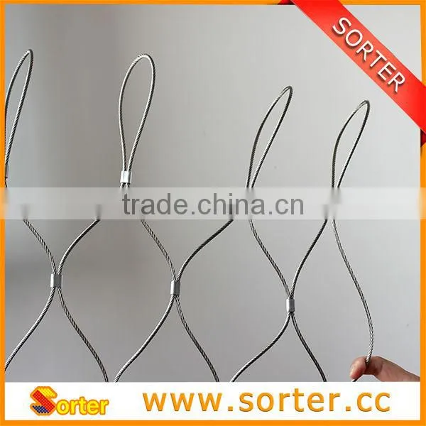 safety stainless chain link fabric fence