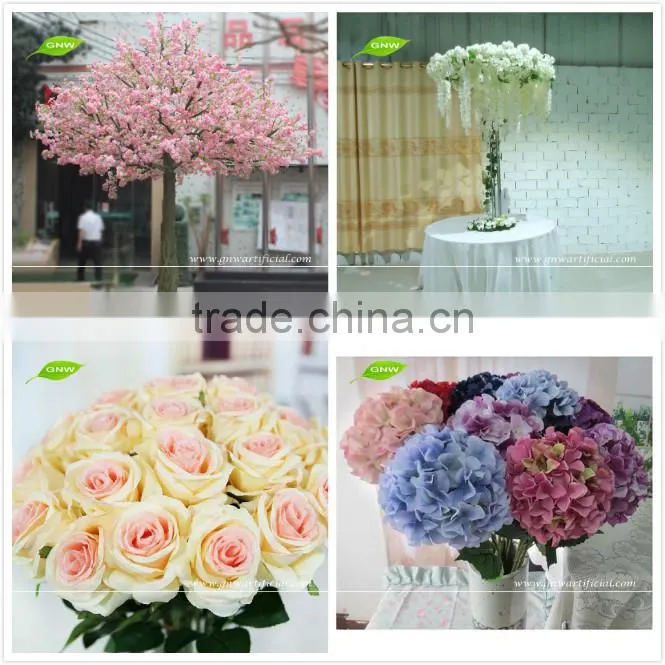 hanging flower arrangements artificial wisteria flower garland for wedding decoration FLV04-2 GNW